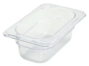 1/9 Size, 2.5" PC Clear Food Pan