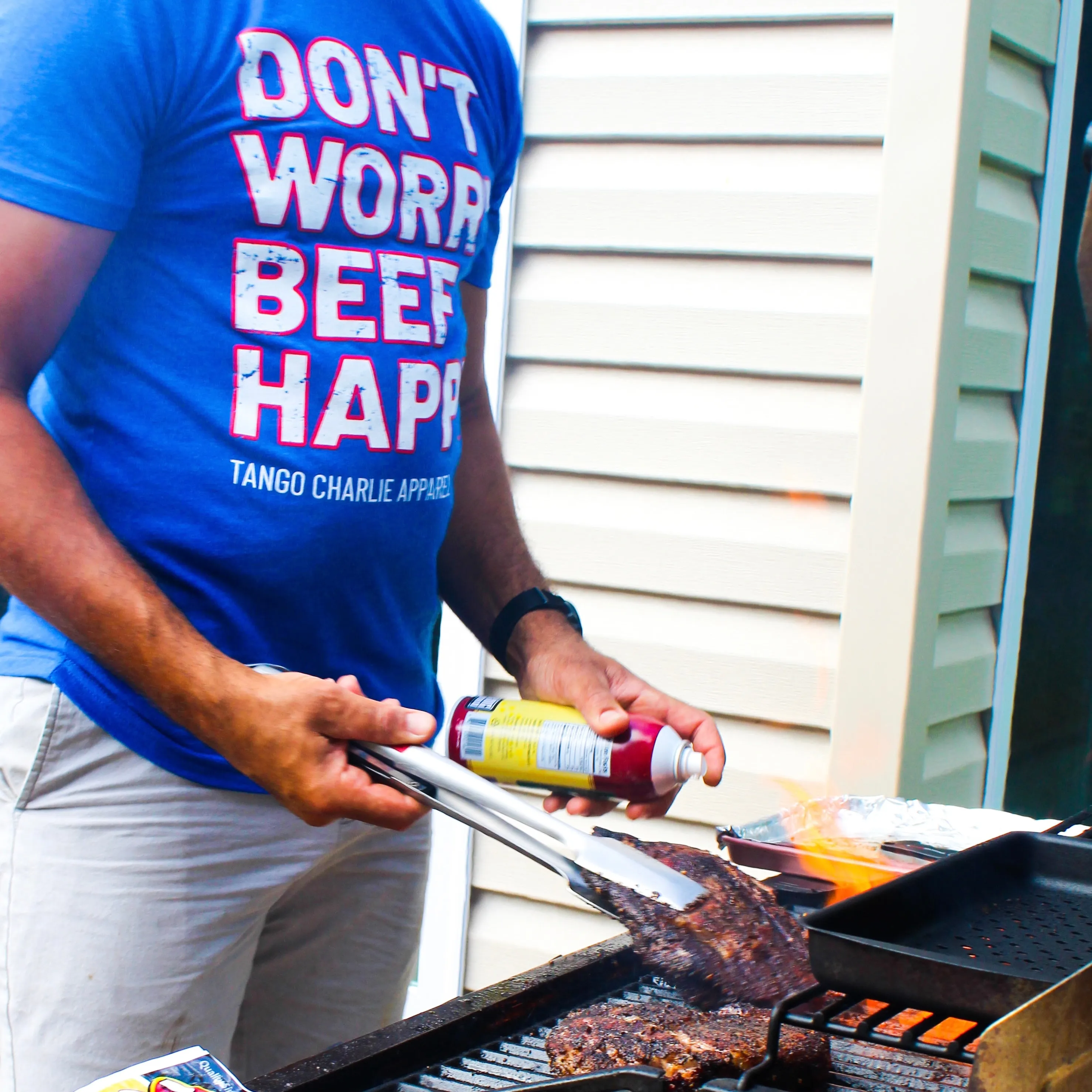 Dont Worry BEEF Happy - Tee