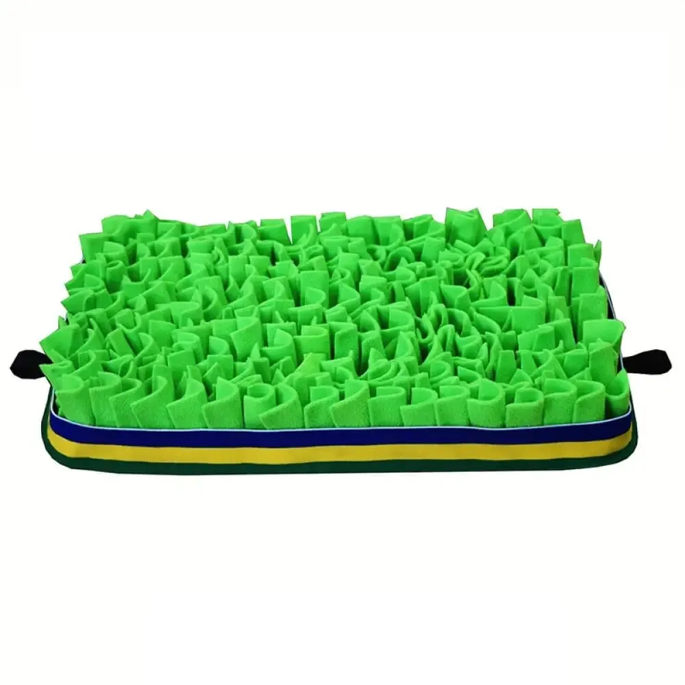 Eco-friendly Durable Slow Feeding Dog Puzzle Snuffle Mat for Pet Training Encourage Foraging Skills