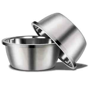 Eco-friendly Smooth Edge Stable Bottom Pet Food Water Bowl for Small Medium Large Dogs