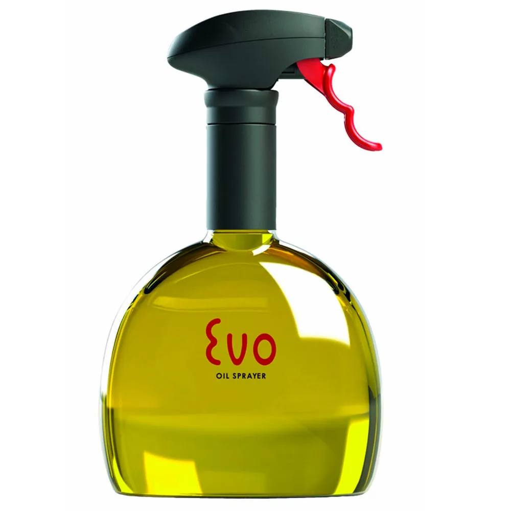 Evo Oil Trigger Spray Bottle for Olive Cooking Oils 18oz Kitchen Tool Funnel New