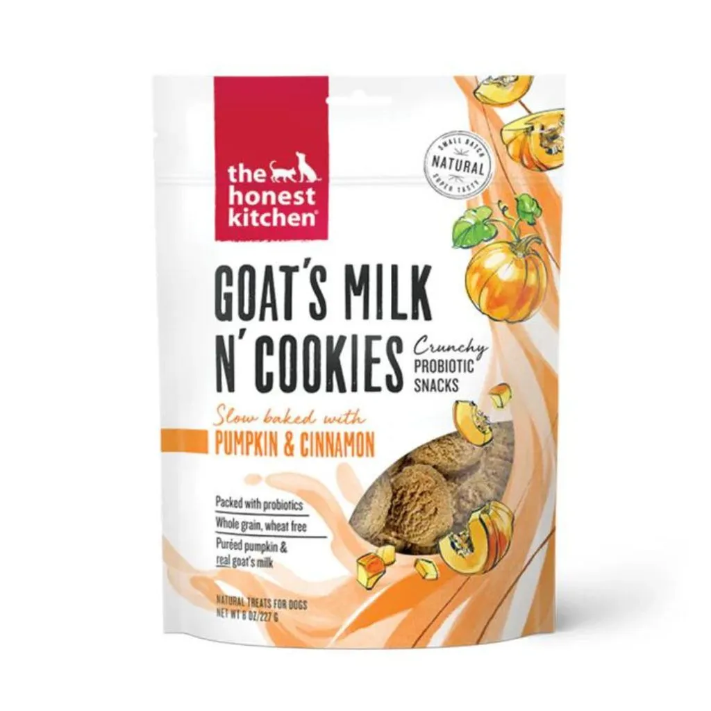 Goat's Milk N' Cookies Treats for DOGS 8oz