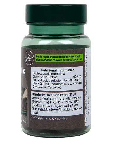 Holland & Barrett Black Garlic 6000mg 30 Capsules