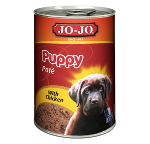 JOJO Premium Puppy Pate Chicken 24 x 400g
