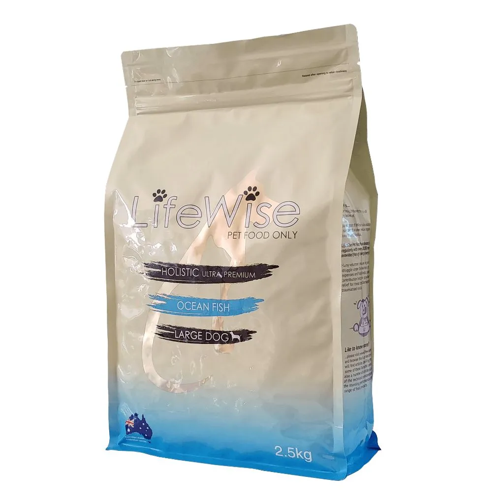 Lifewise Ocean Fish with Rice & Veg Adult Large Bites Dog Food