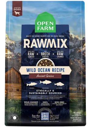 Open Farm Wild Ocean Ancient Grains RawMix for Dogs (20 Lbs)