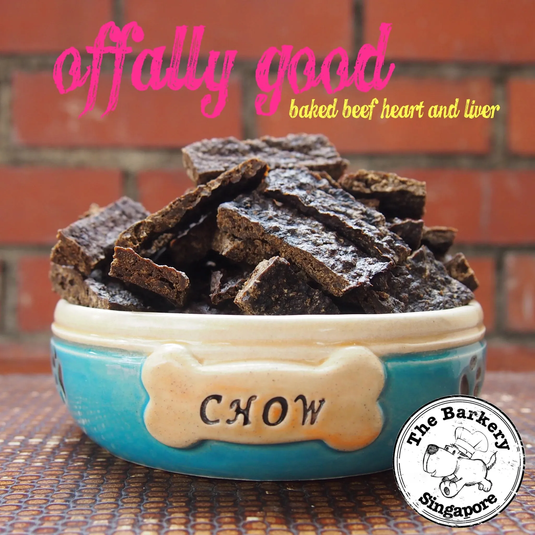 The Barkery Dehydrated Ofally Good (Heart & Liver) Dog Treats
