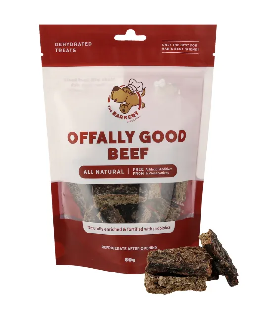 The Barkery Dehydrated Ofally Good (Heart & Liver) Dog Treats