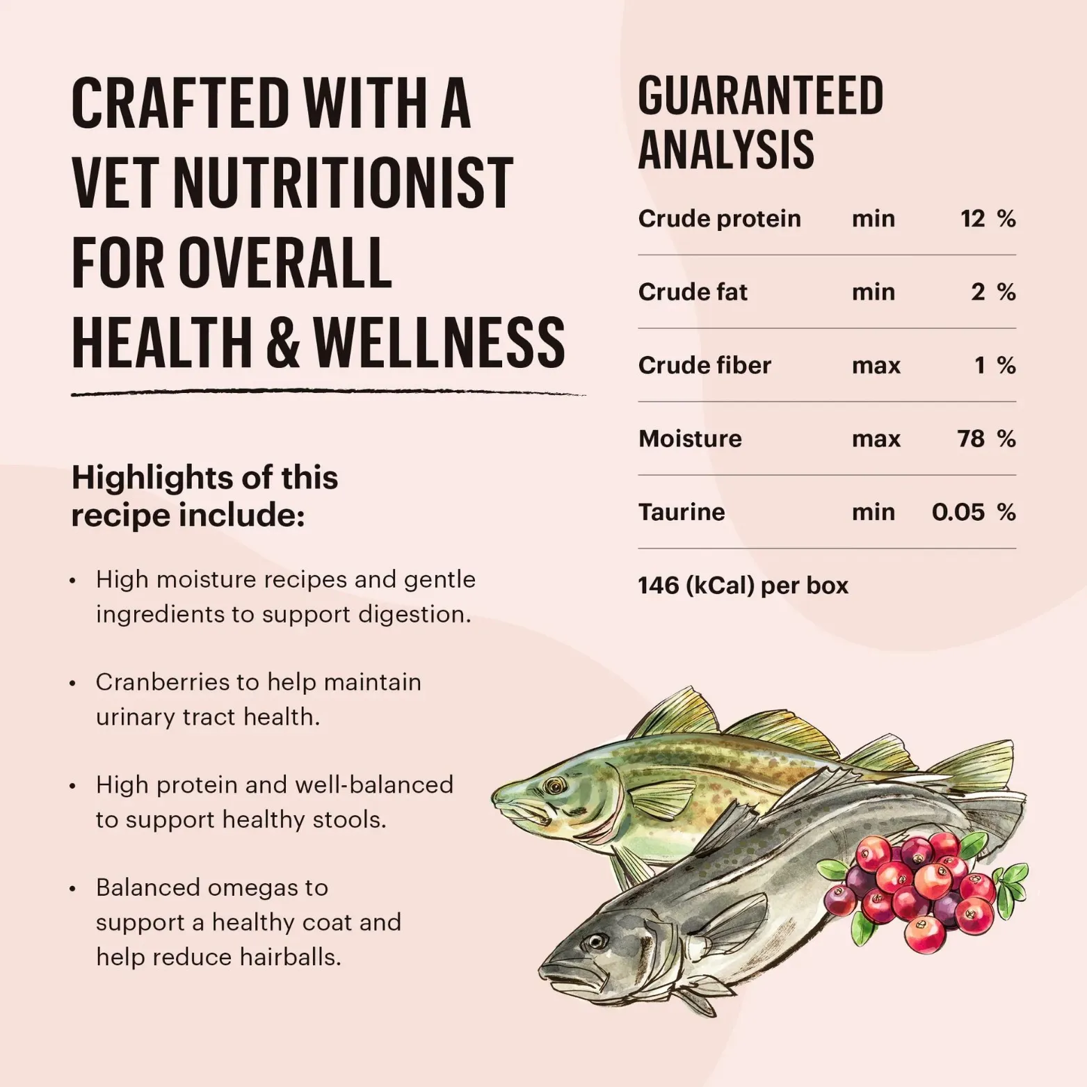 The Honest Kitchen Grain-Free Grain Free Salmon and Cod Pate 2.8 oz