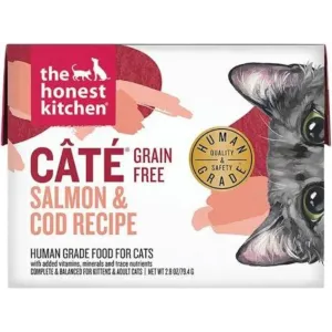 The Honest Kitchen Grain-Free Grain Free Salmon and Cod Pate 2.8 oz